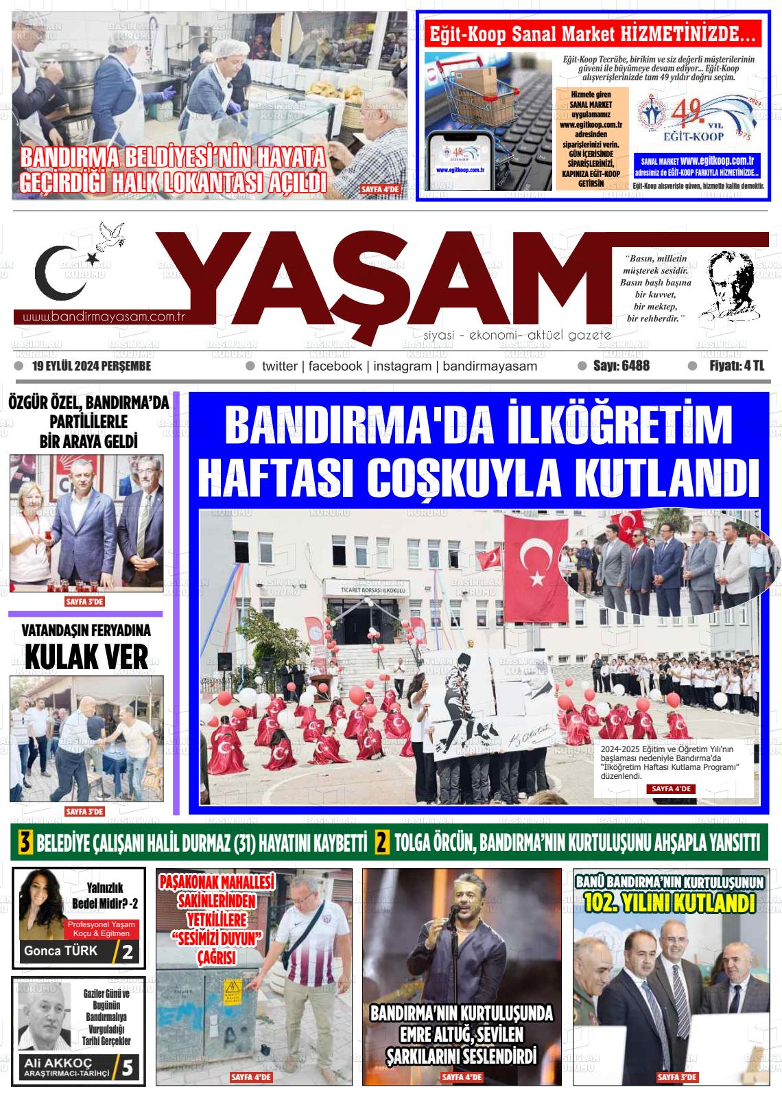 YAŞAM Gazetesi