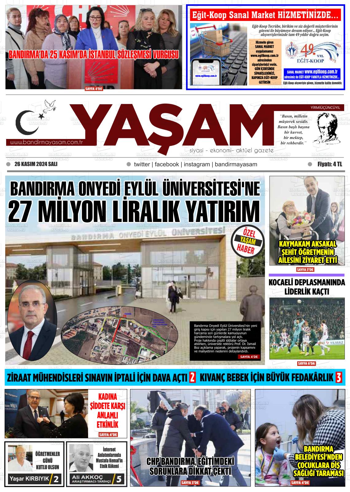 YAŞAM Gazetesi