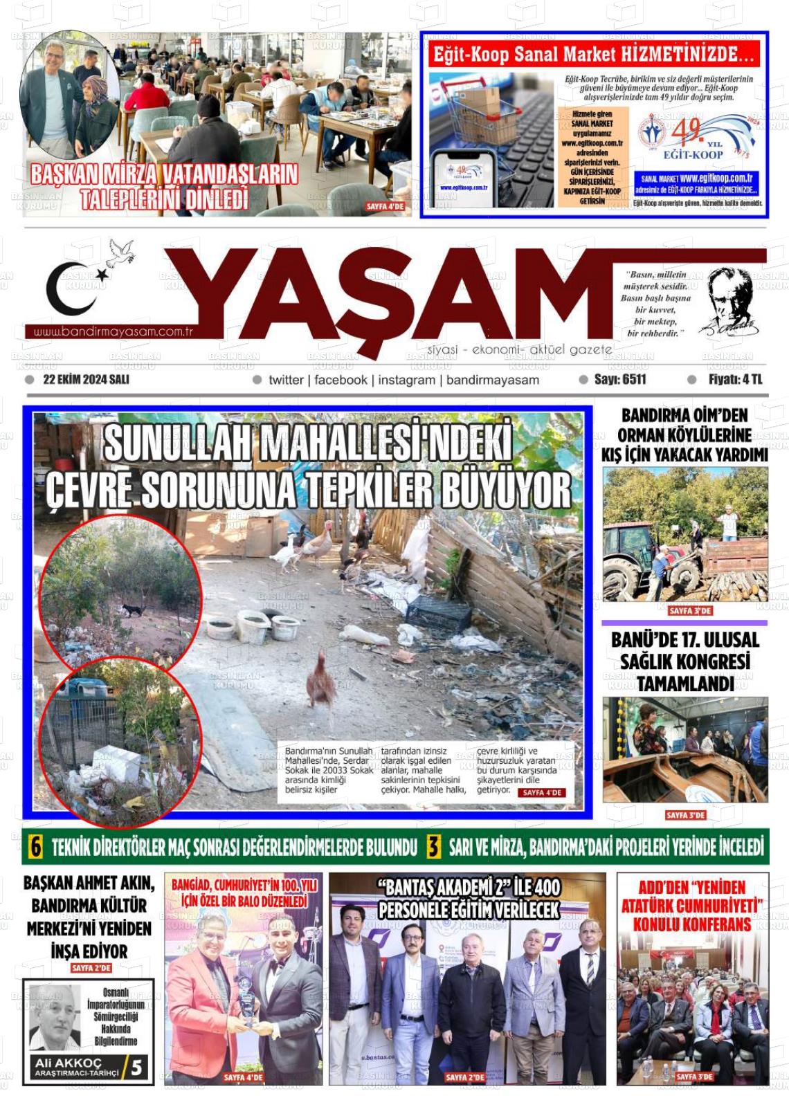 YAŞAM Gazetesi