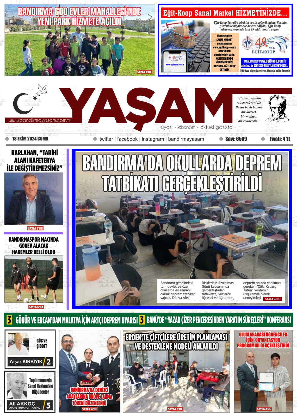 YAŞAM Gazetesi