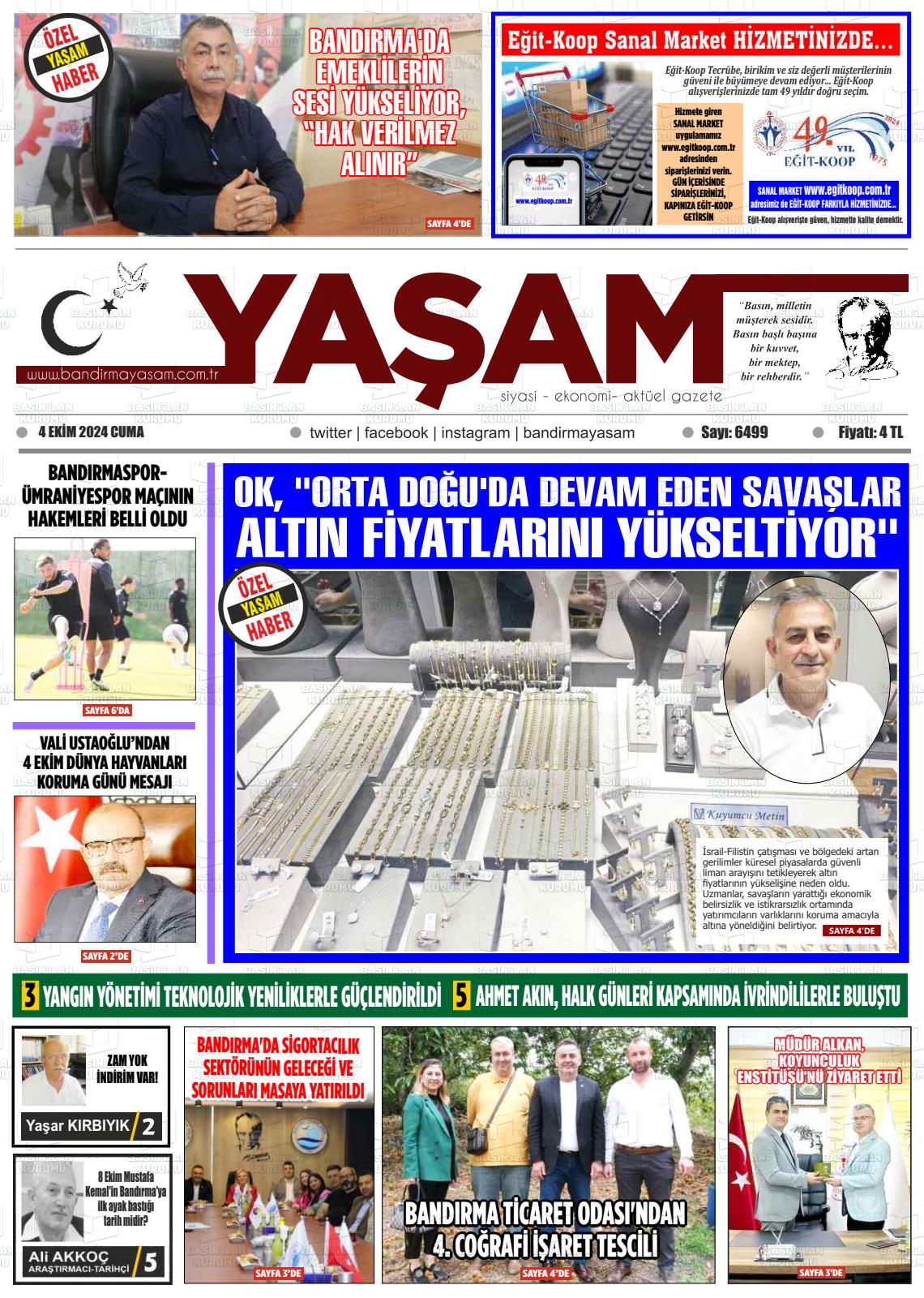 YAŞAM Gazetesi