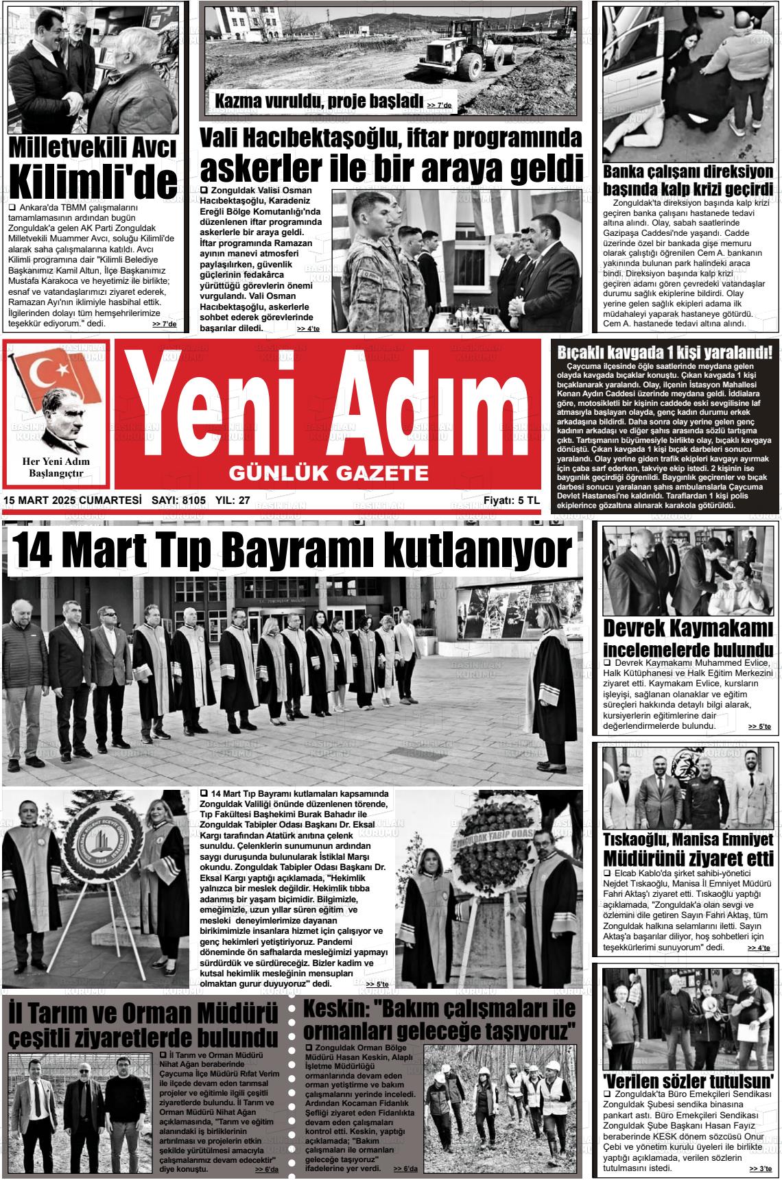 YENİ ADIM Gazetesi