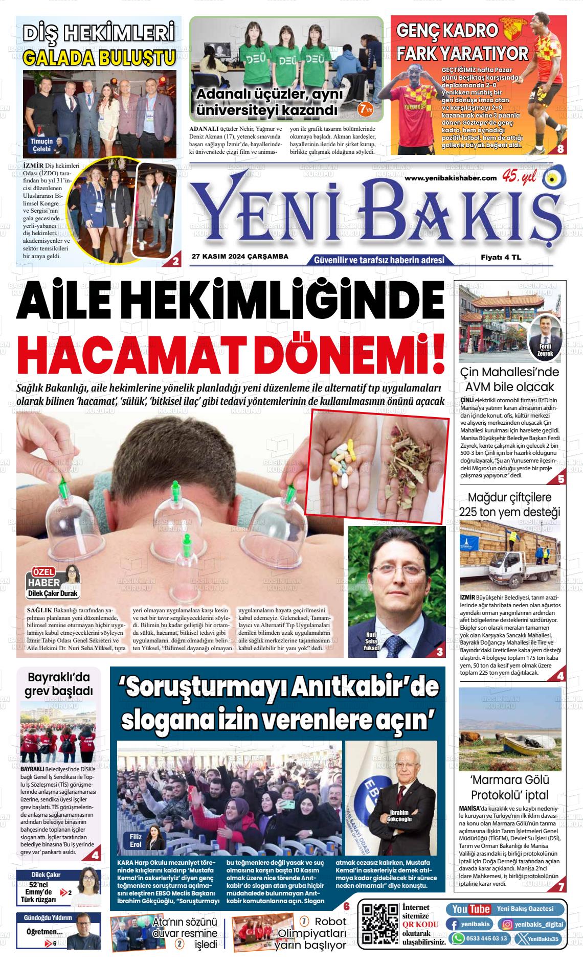 YENİ BAKIŞ Gazetesi