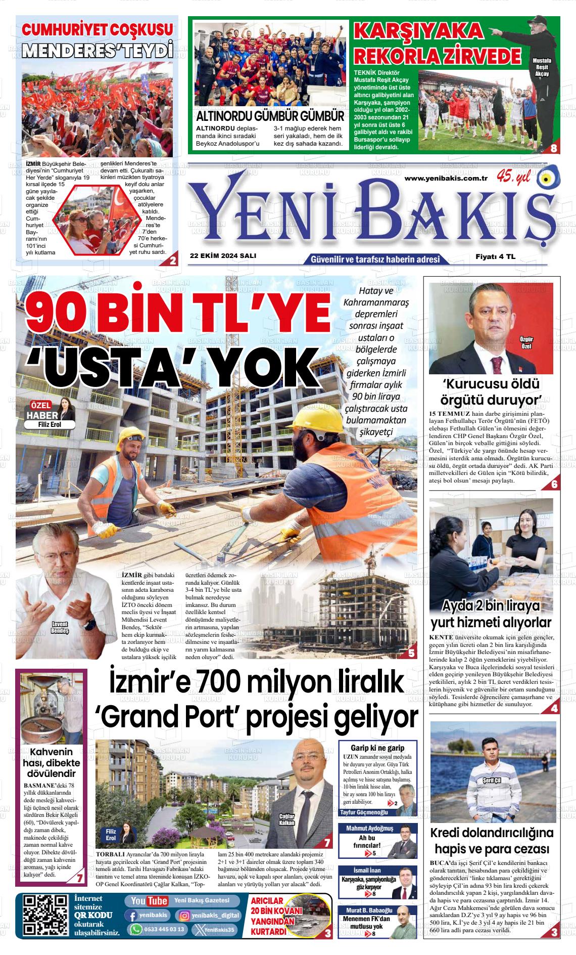 YENİ BAKIŞ Gazetesi