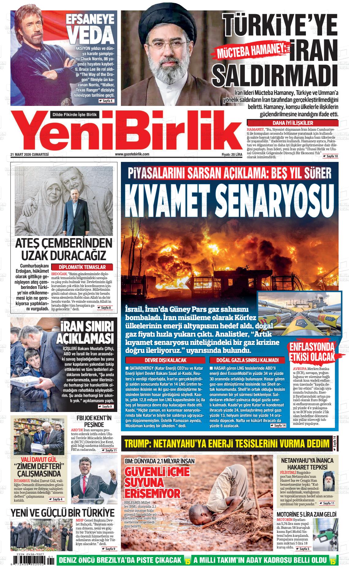 YENİ BİRLİK Gazetesi