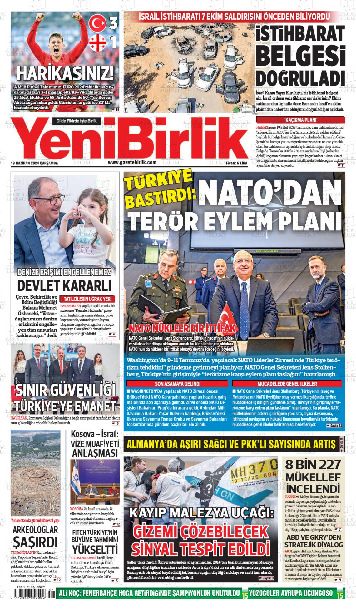 YENİ BİRLİK Gazetesi