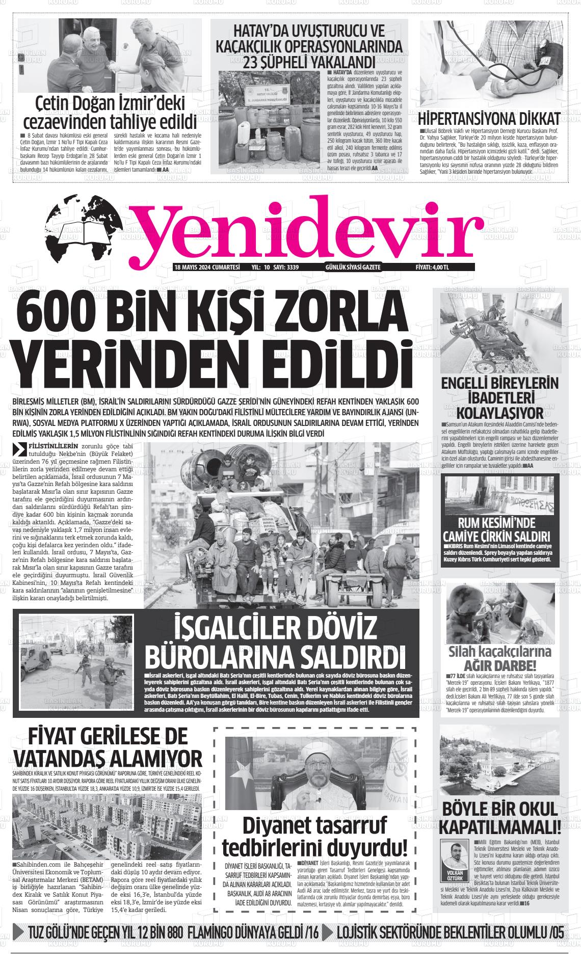 YENİ DEVİR Gazetesi