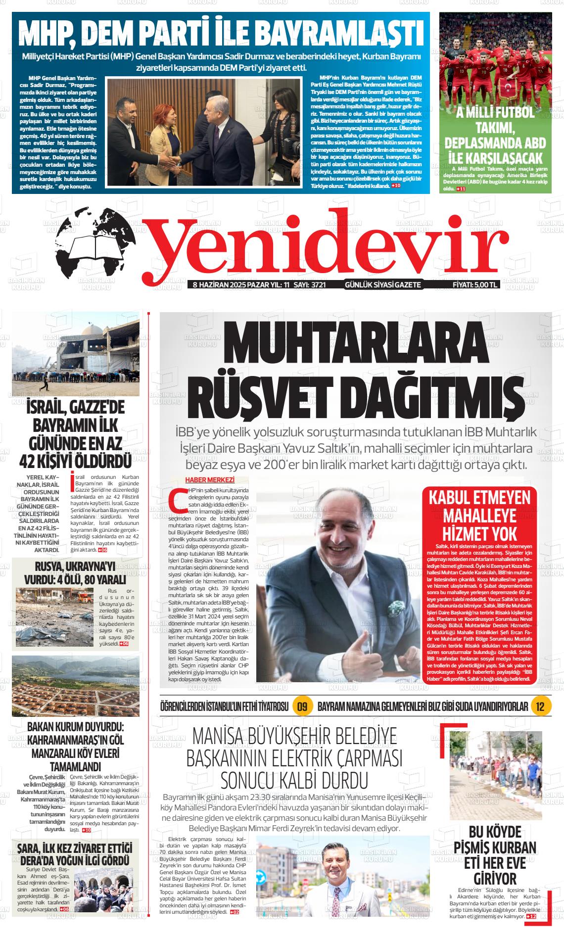 YENİ DEVİR Gazetesi