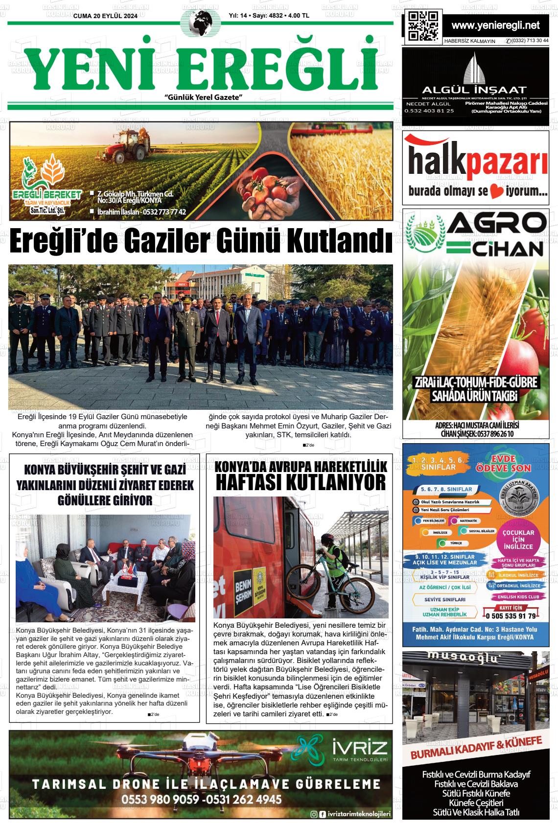 YENİ EREĞLİ Gazetesi