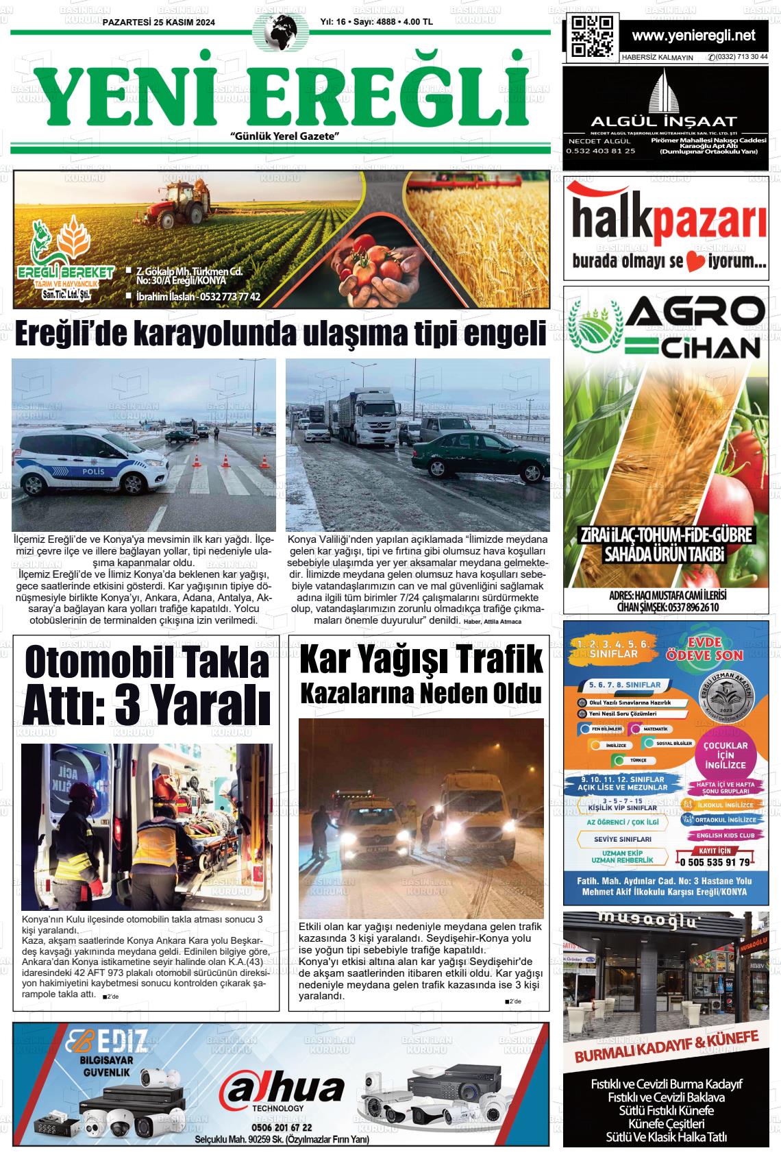 YENİ EREĞLİ Gazetesi