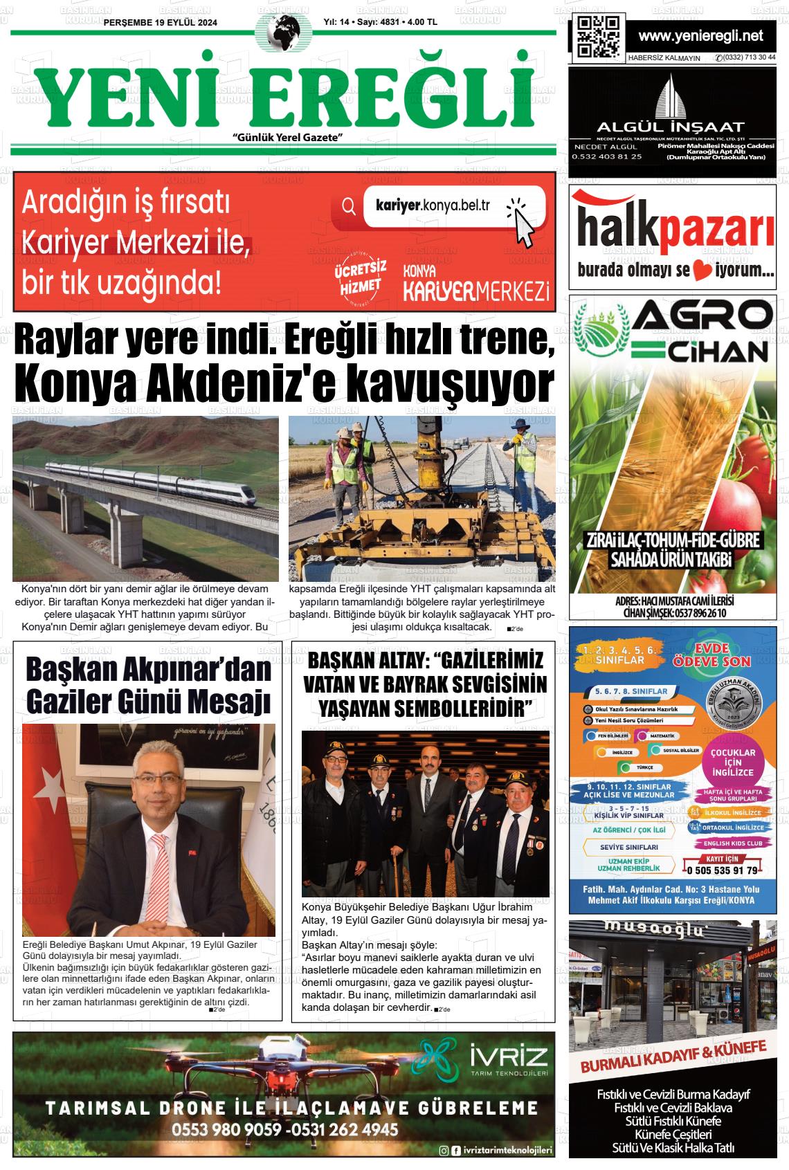 YENİ EREĞLİ Gazetesi