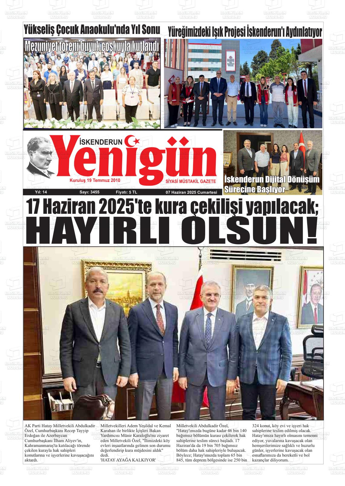 YENİ GÜN Gazetesi