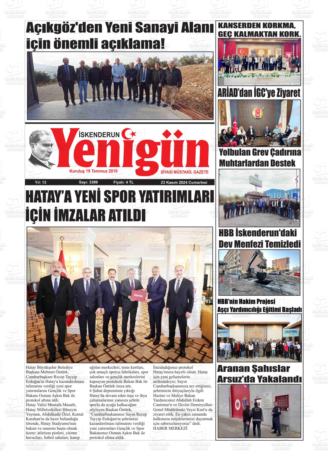 YENİ GÜN Gazetesi