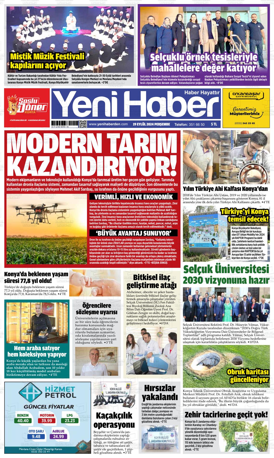 YENİ HABER Gazetesi