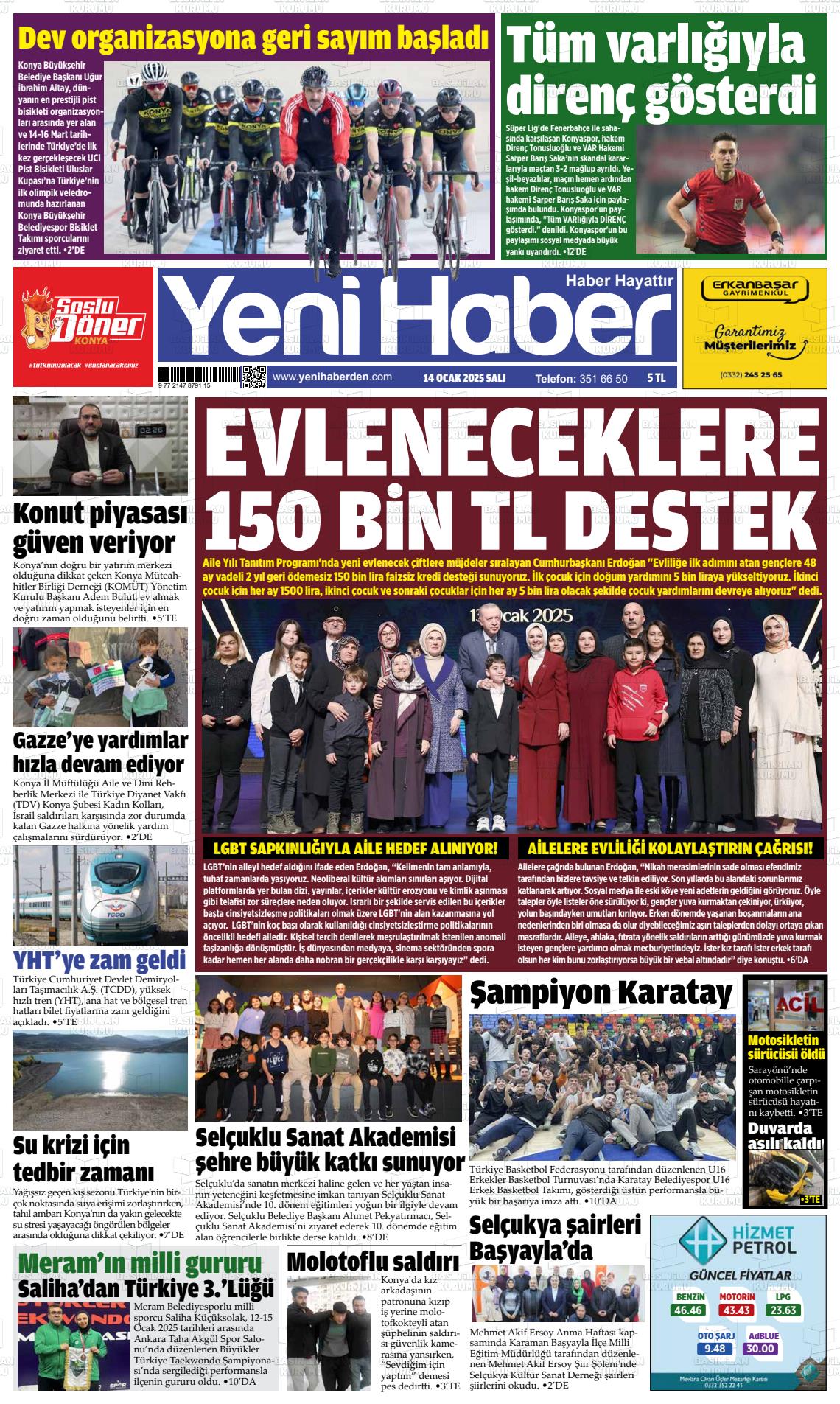 YENİ HABER Gazetesi