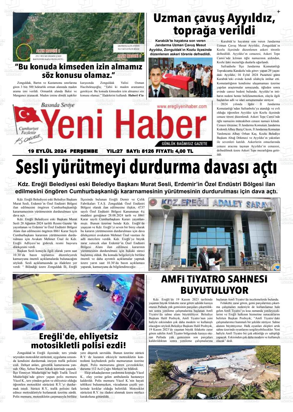 YENİ HABER Gazetesi