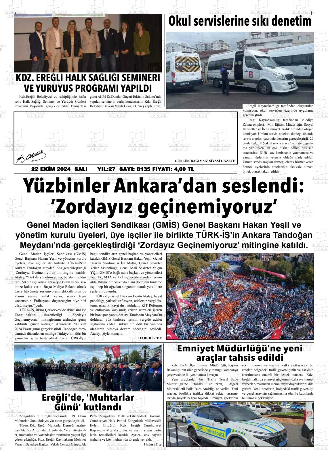 YENİ HABER Gazetesi