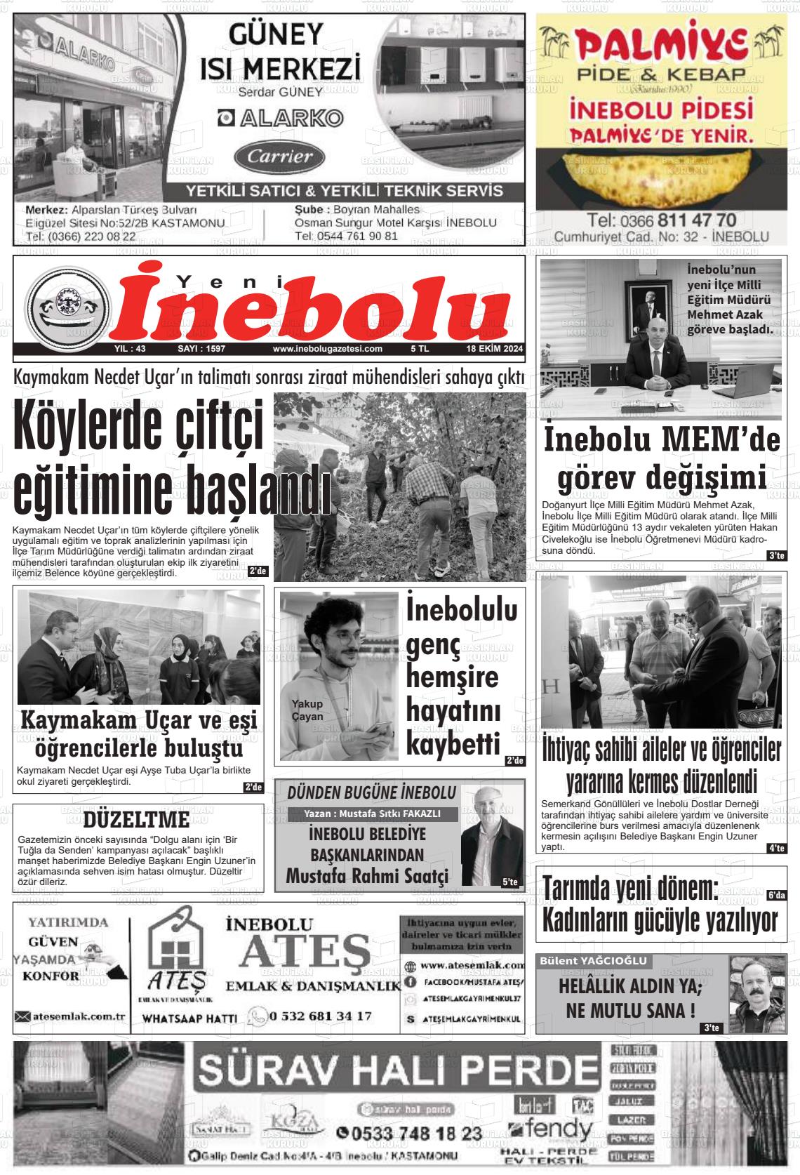 YENİ İNEBOLU Gazetesi