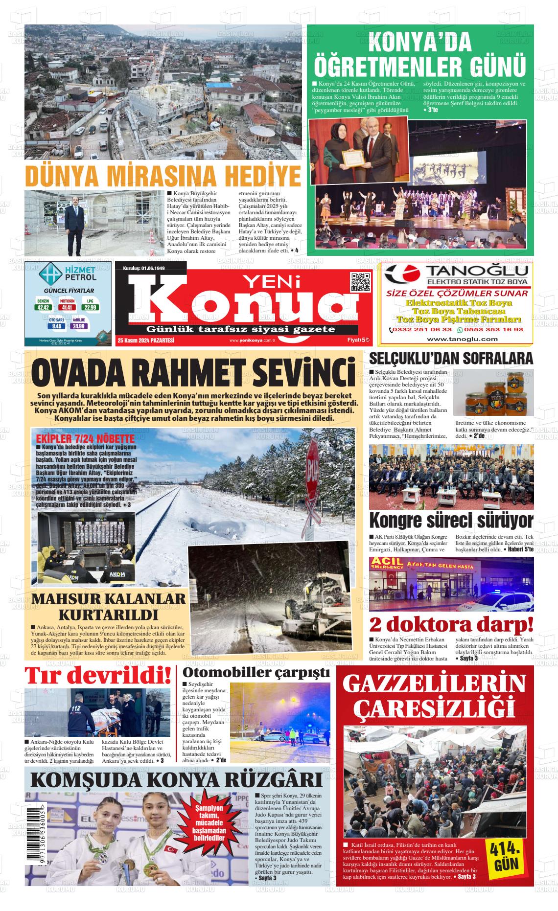 YENİ KONYA Gazetesi