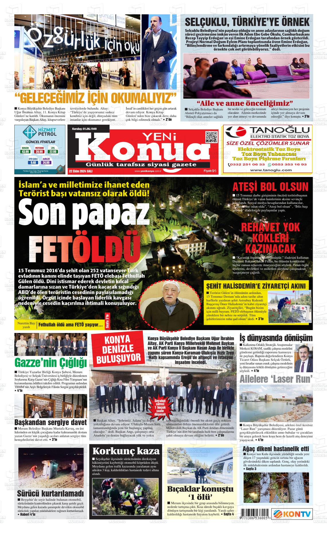 YENİ KONYA Gazetesi