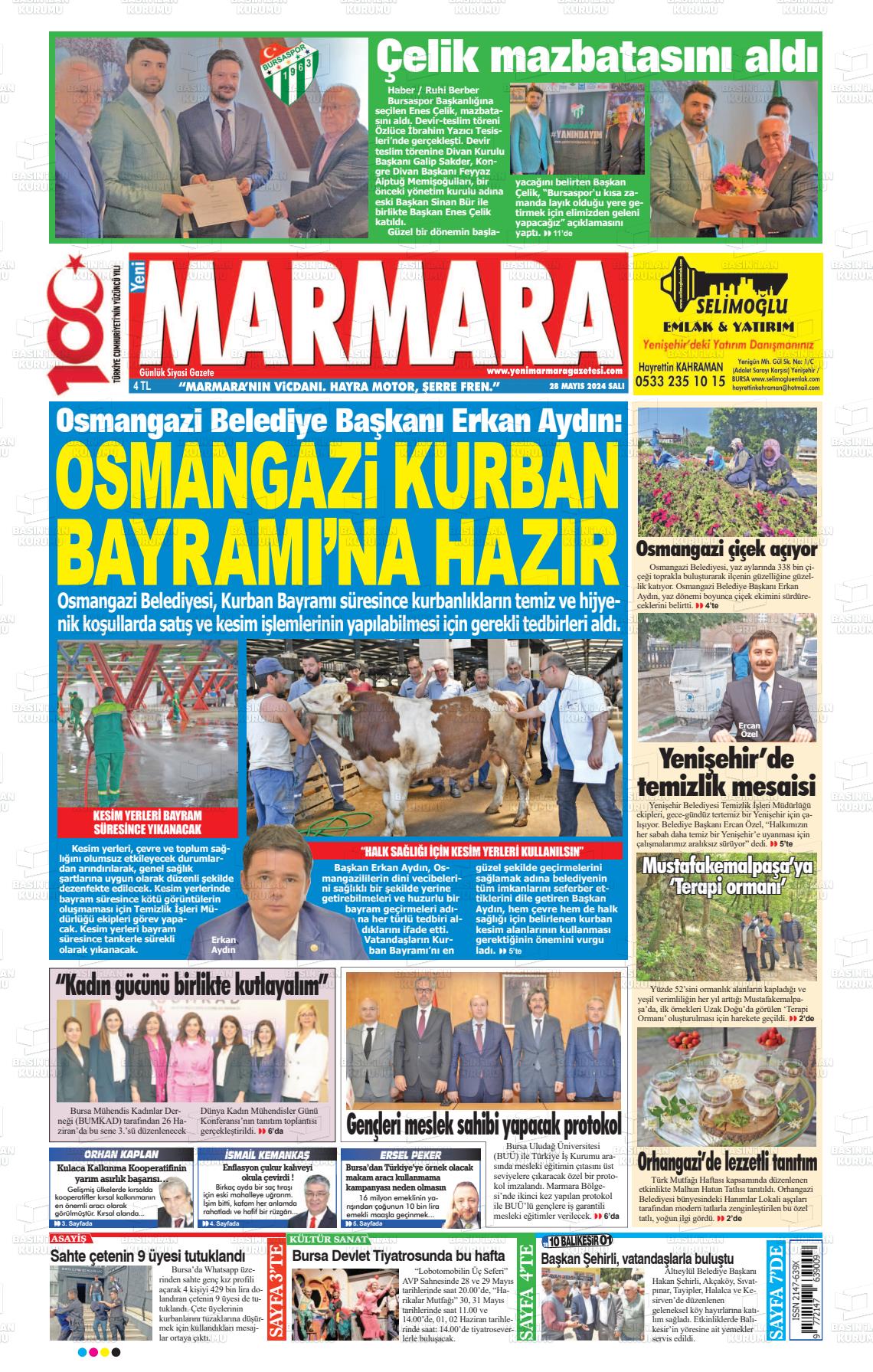 YENİ MARMARA Gazetesi