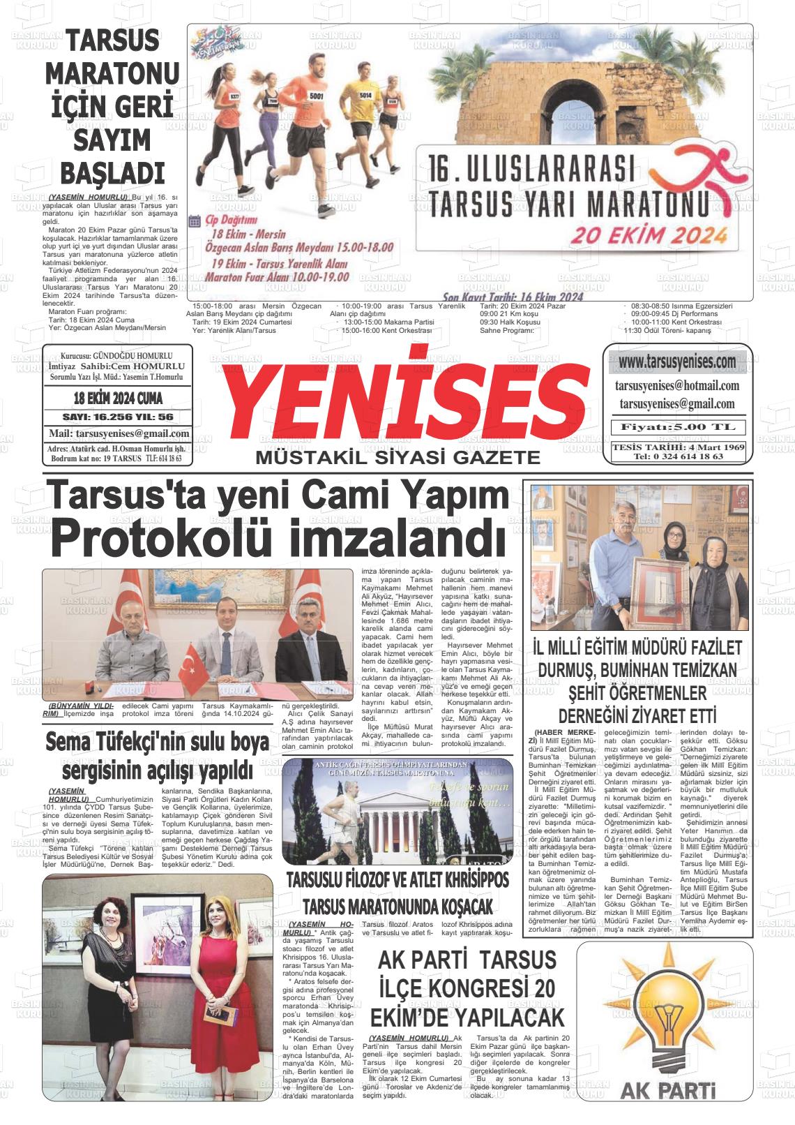 YENİ SES Gazetesi