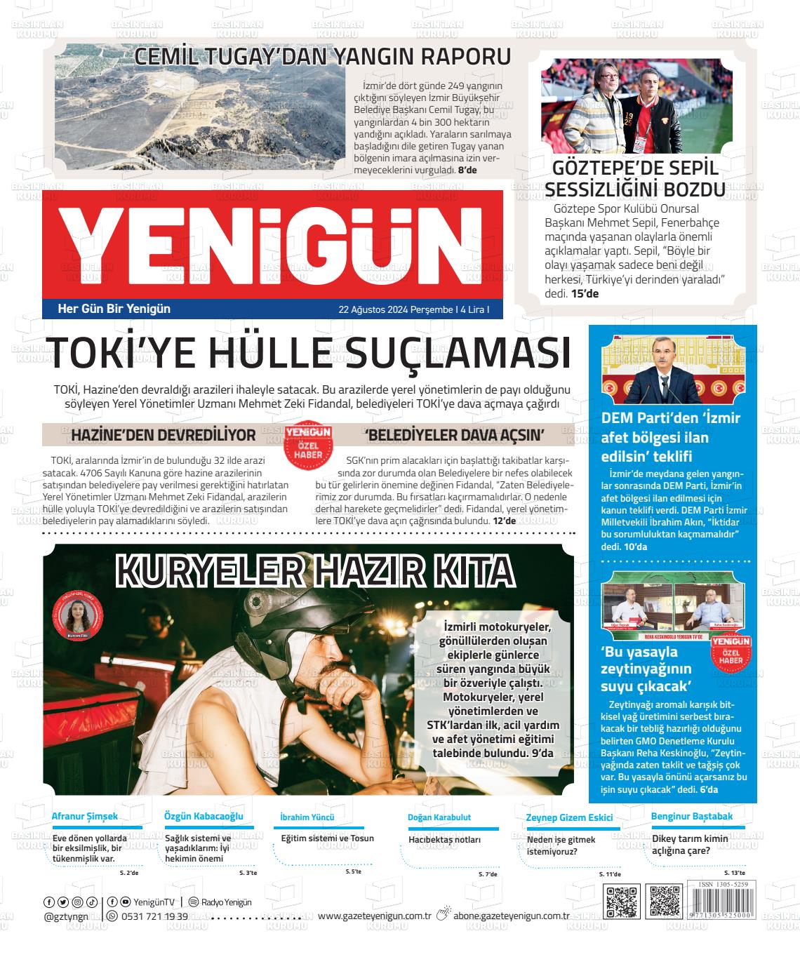 YENİGÜN Gazetesi