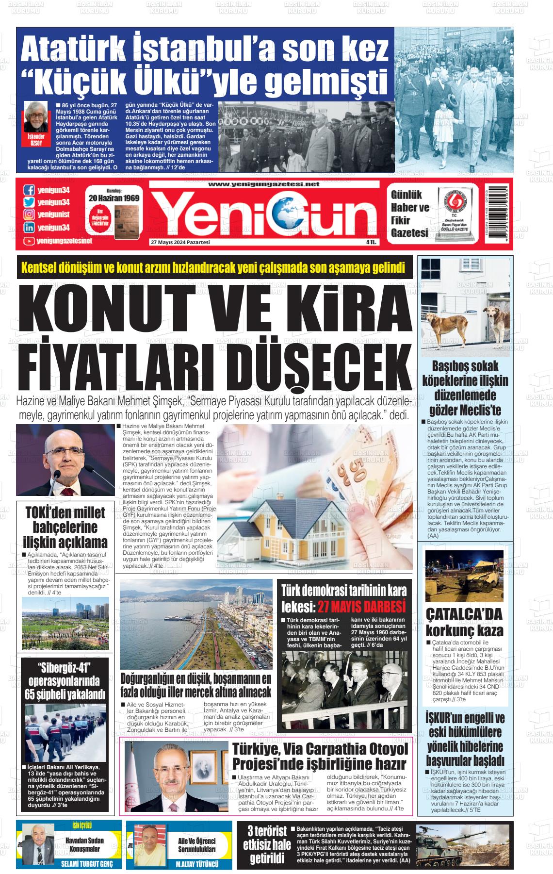 YENİGÜN Gazetesi