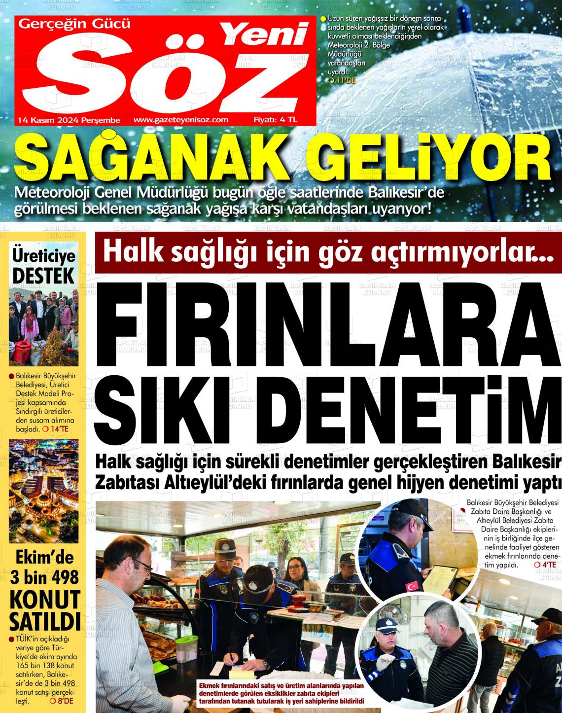 YENİSÖZ Gazetesi