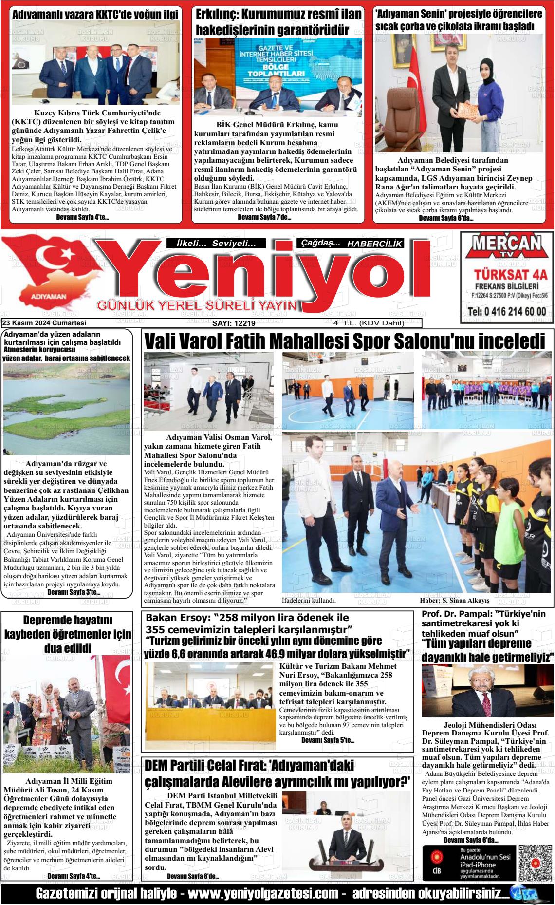 YENİYOL Gazetesi