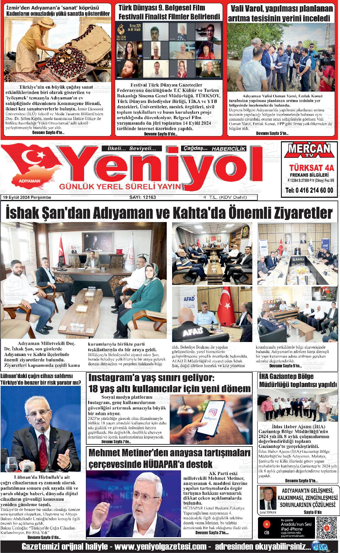 YENİYOL Gazetesi