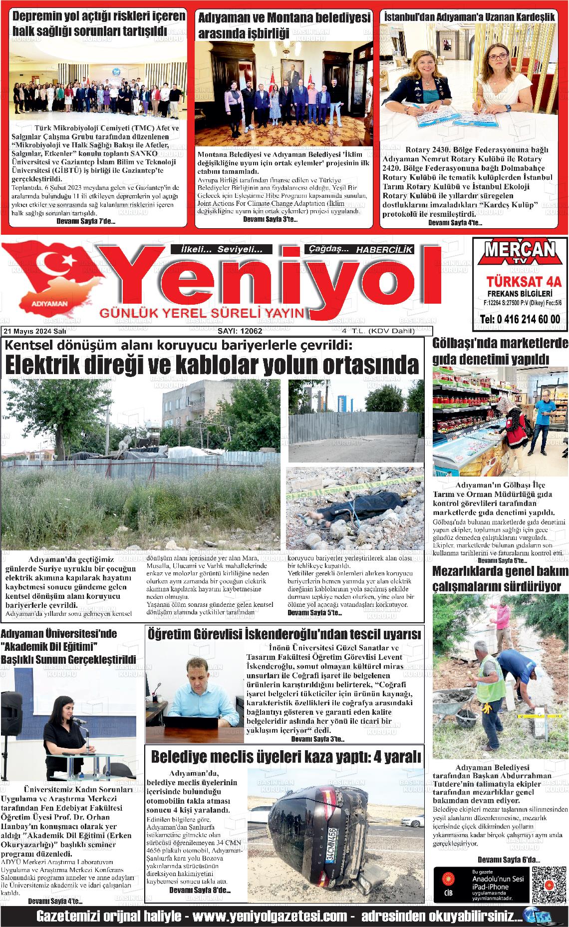 YENİYOL Gazetesi