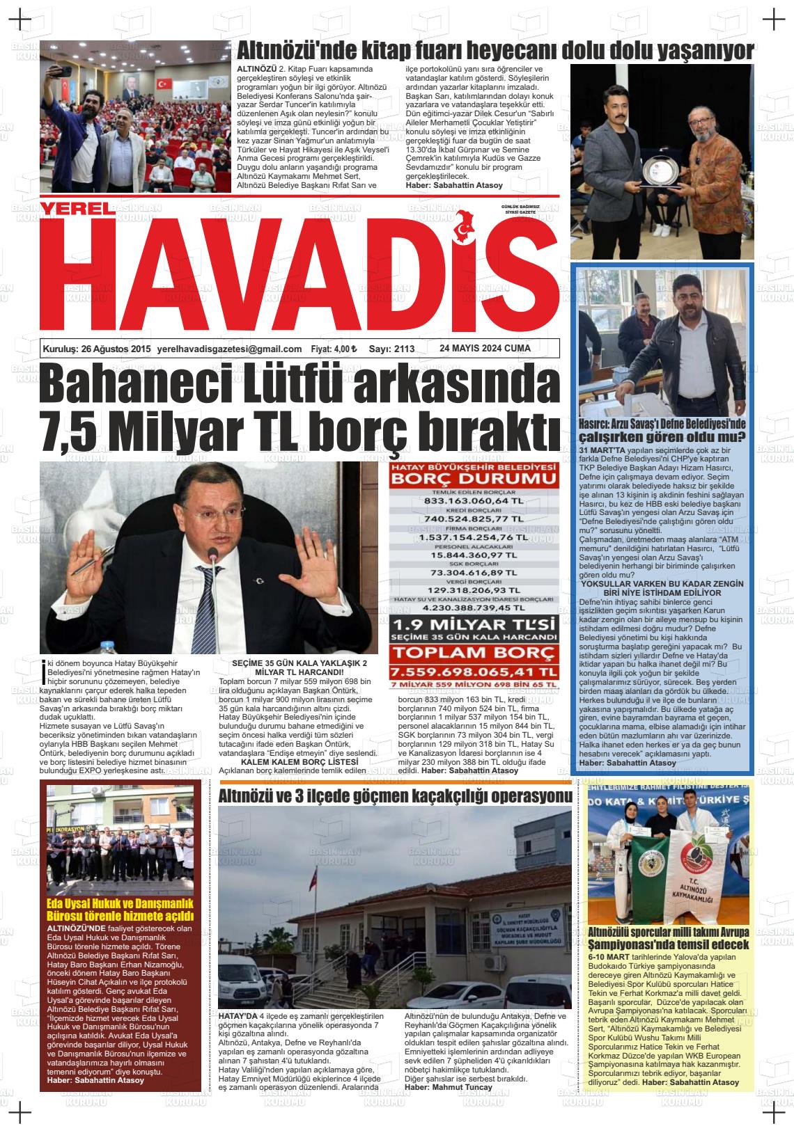 YEREL HAVADİS Gazetesi