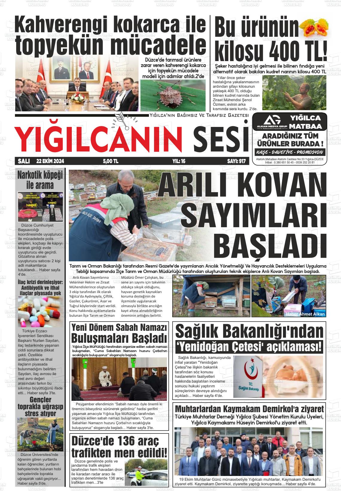 YIĞILCANIN SESİ Gazetesi