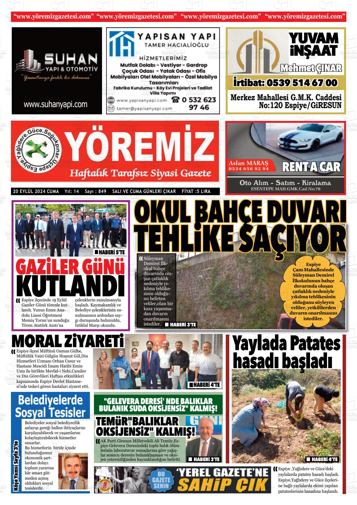 YÖREMİZ Gazetesi