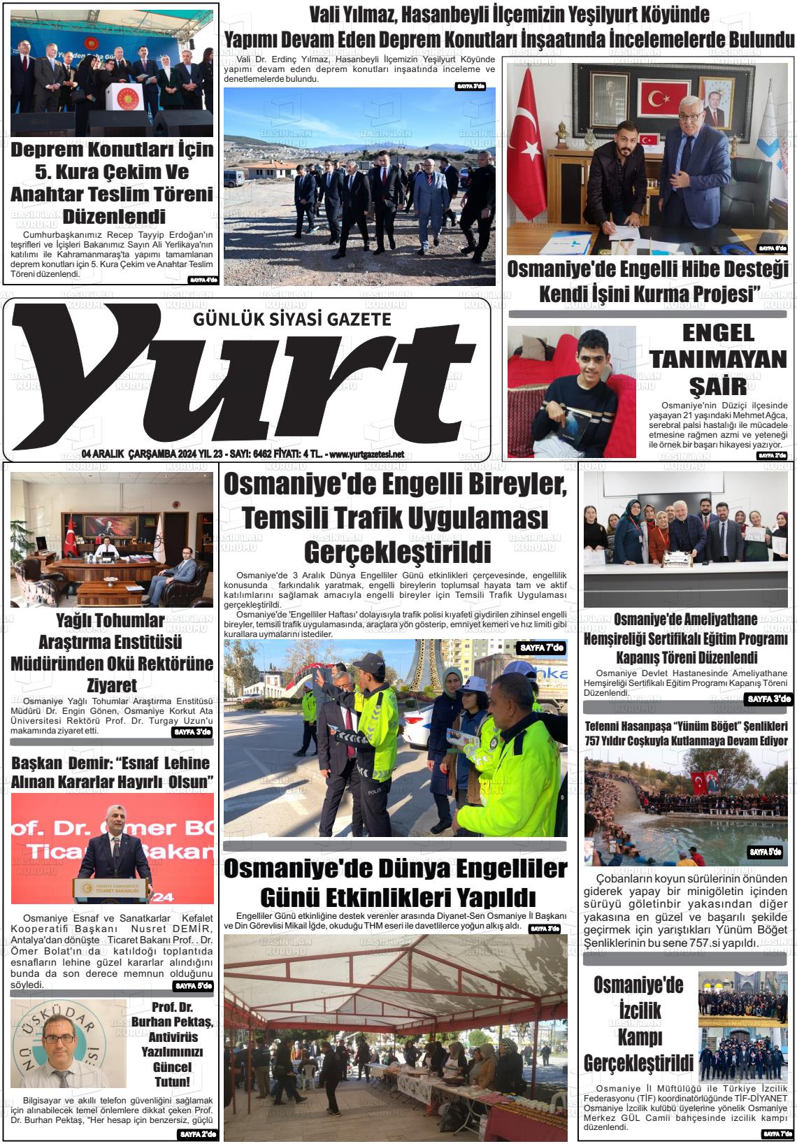 YURT Gazetesi