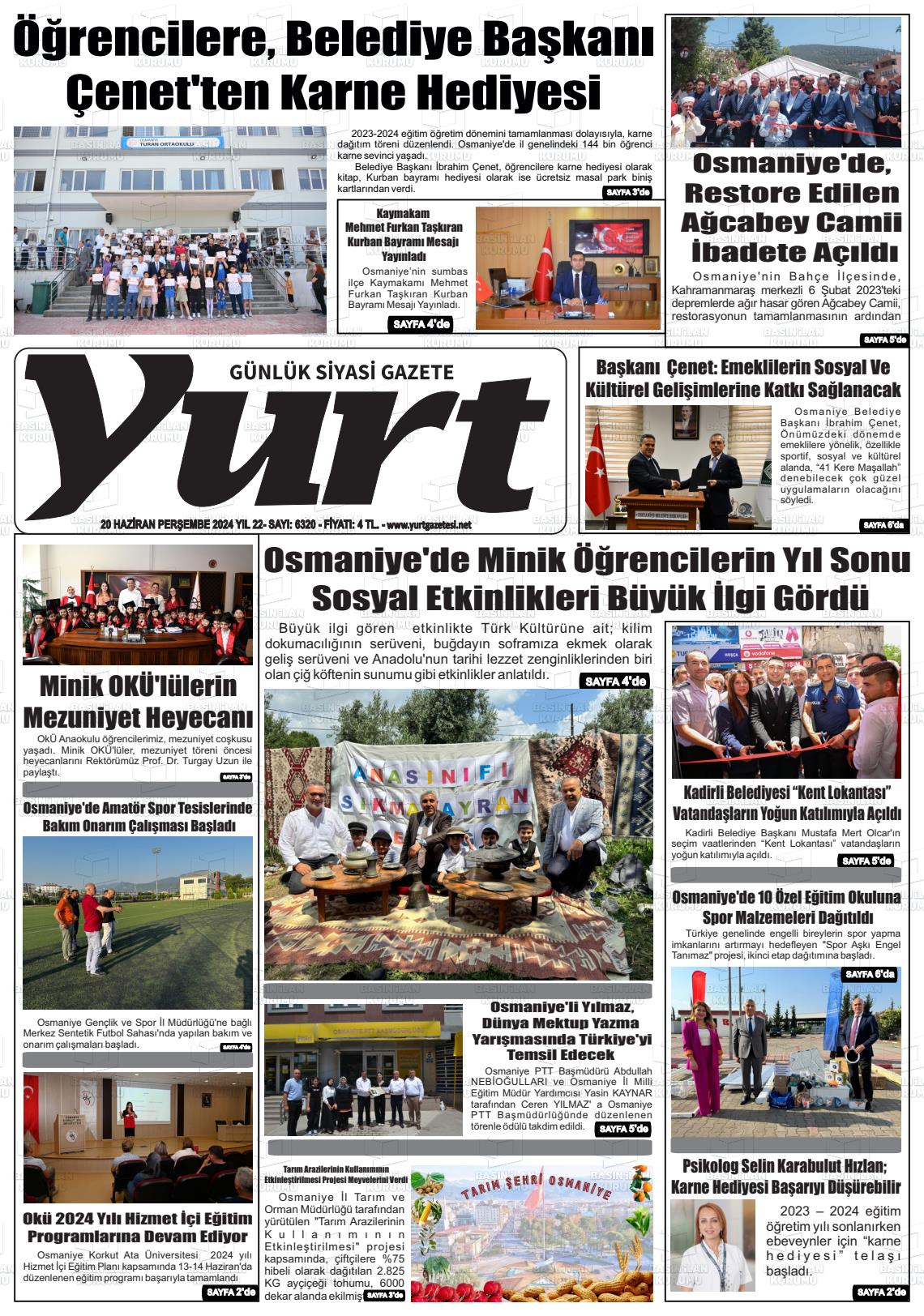 YURT Gazetesi