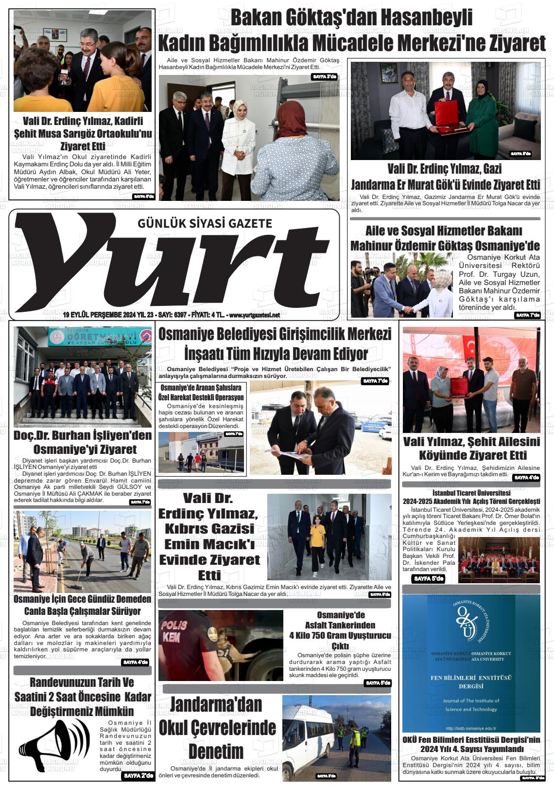 YURT Gazetesi