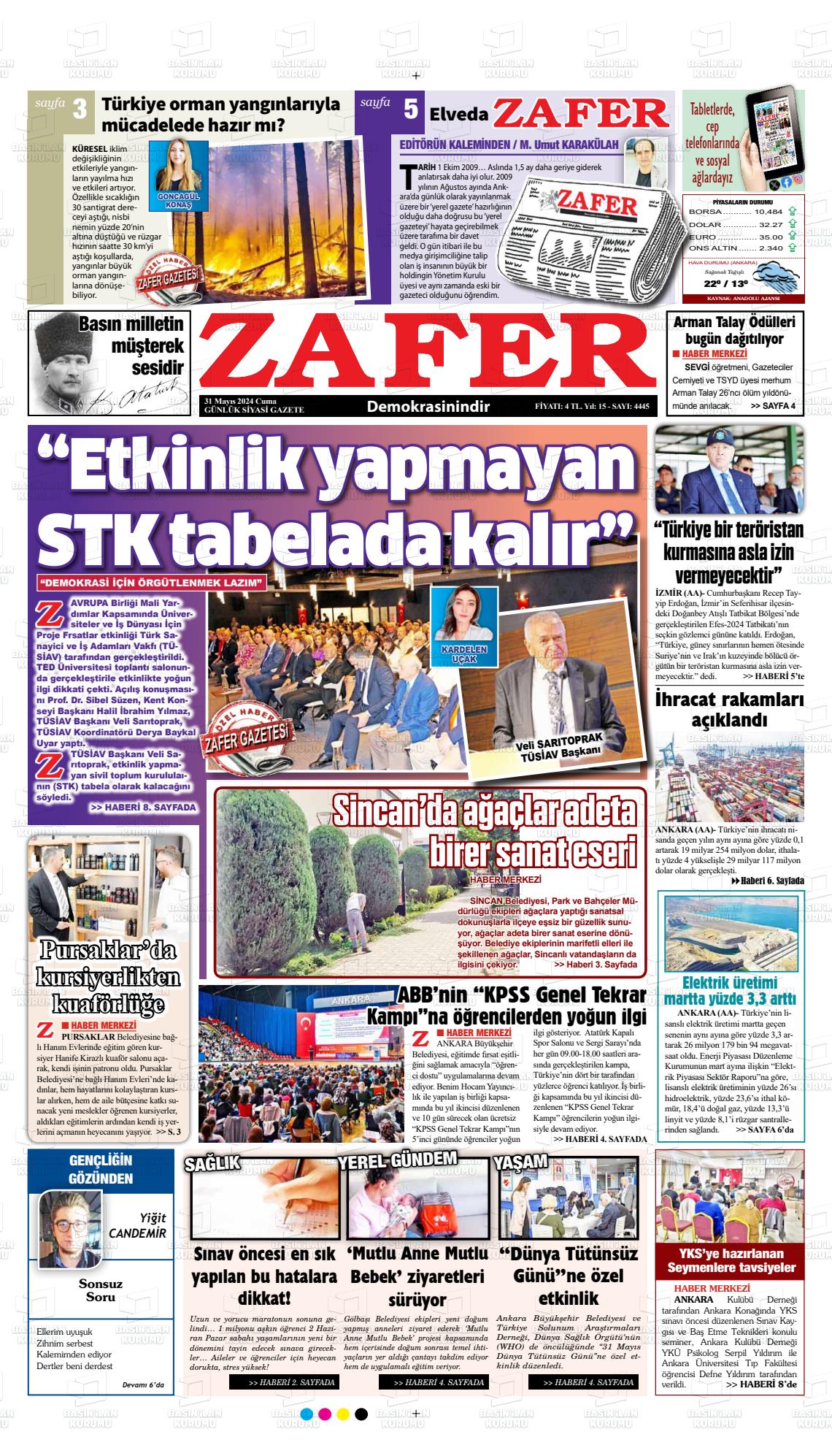 ZAFER Gazetesi