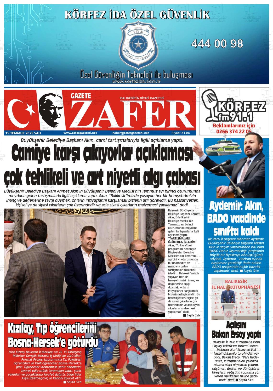 ZAFER Gazetesi