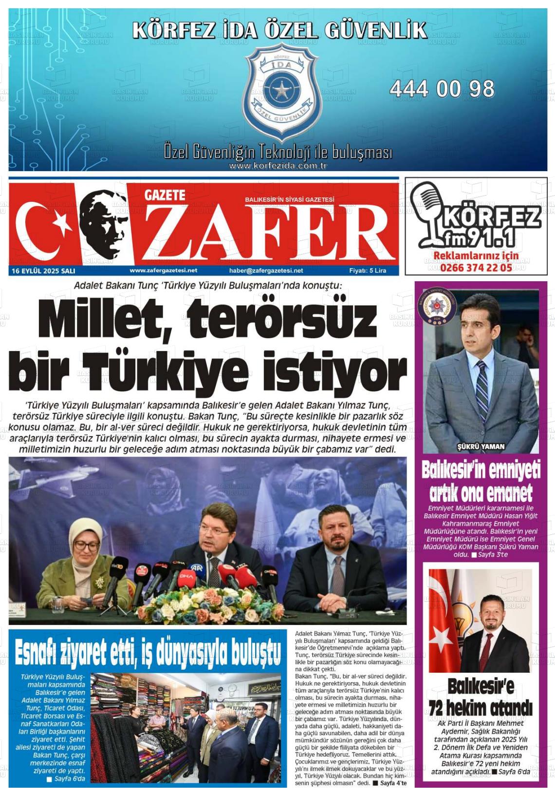ZAFER Gazetesi
