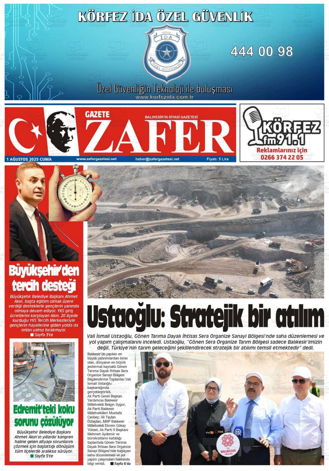 ZAFER Gazetesi
