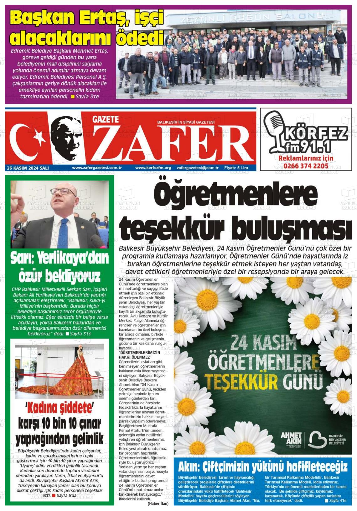 ZAFER Gazetesi