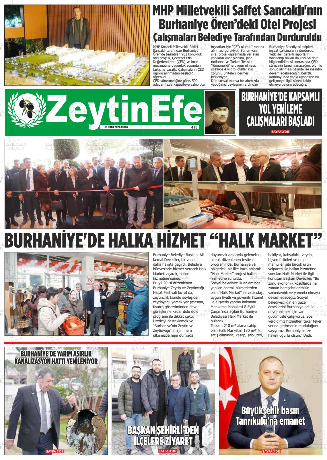 ZEYTİN EFE Gazetesi